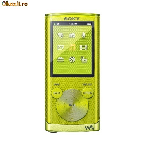MP3 Player Sony NWZE453G, 4GB, Verde foto mare