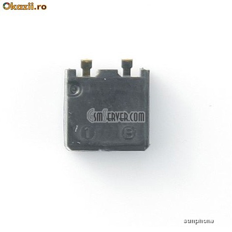 MICROFON NOKIA 1100, 1101, 1110, 1110i, 1112, 1200, 1208, 1209, 1600, 1650, 2300, 2310, 2600, 2610, 2626, 3300, 3510, 3510i, 3650, 3660, 6030 foto mare