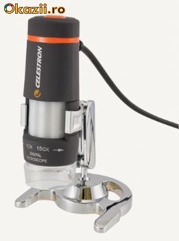 Microscop digital Celestron portabil cu conexiune USB foto mare