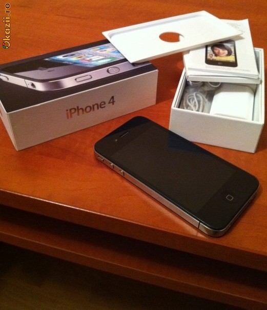 iPhone 4 16Gb Codat Vodafone Romania foto mare