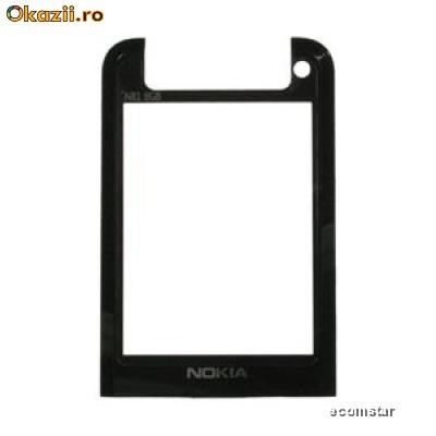 Carcase Geam Nokia N81 negru foto mare