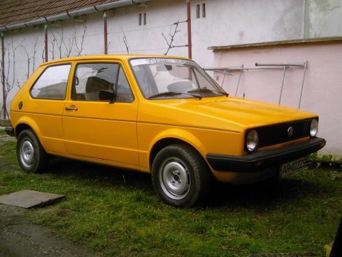 VW GOLF  I, 1.6DIESEL, INMATRICULAT foto mare