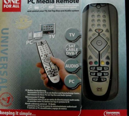 Telecomanda universala PC + homecinema foto mare