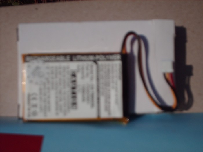 acumulator navigatie gps tomtom li-ion 3,7v 1350mah nou nout foto mare