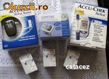 Glucometru ACCU CHEK AVIVA si AVIVA NANO cu 10 teste, SIGILAT! foto