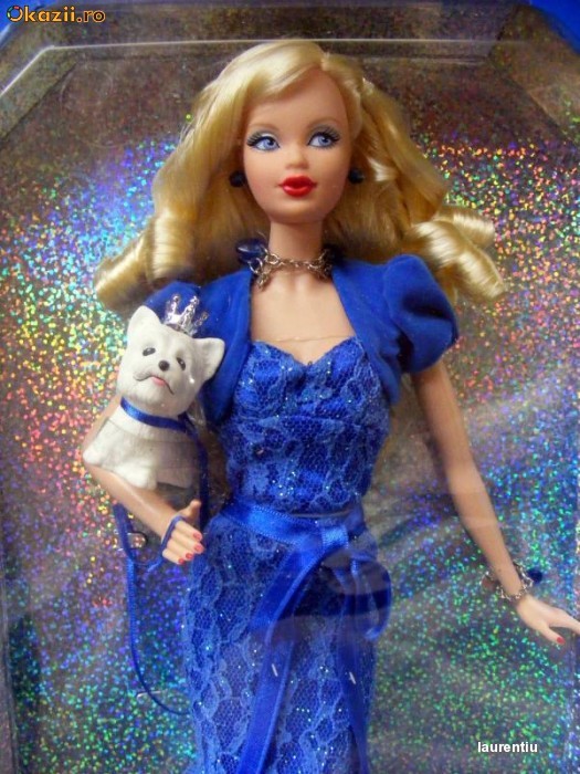Birthstone Beauties - Miss Sapphire (September) Barbie, blonda foto mare