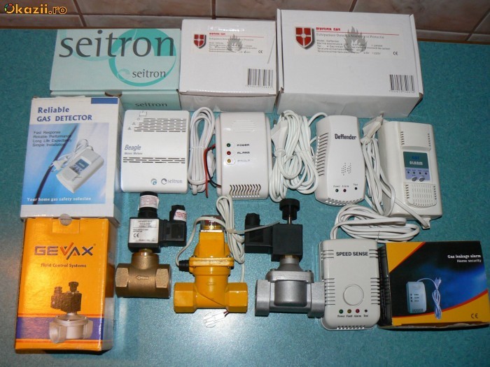 Detector gaz + electrovalva cu montaj autorizat! foto mare