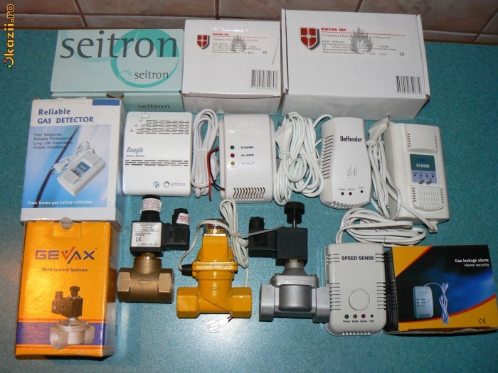 Detector gaz + electrovalva cu montaj autorizat! foto mare