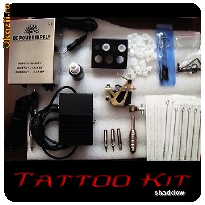 tattoo kit professional 395 ron foto mare