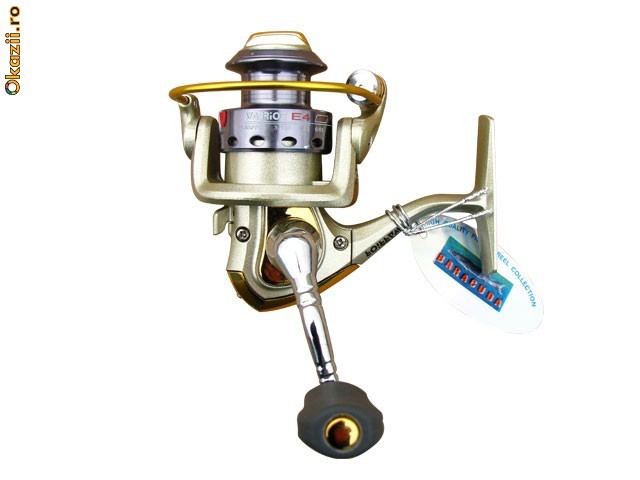 Mulineta Warrior E4F10 pentru pescuit la sheffield sau spinning usor foto mare