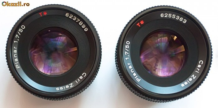 Carl Zeiss Planar T* 50mm 1:1.7 C/Y foto mare