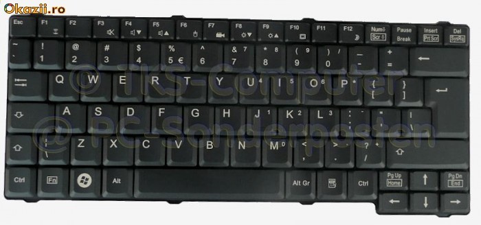 Tastatura Laptop Fujitsu  V5535 foto mare