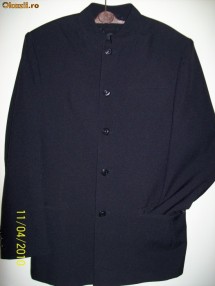 costum barbatesc original Chic cu guler rusesc foto