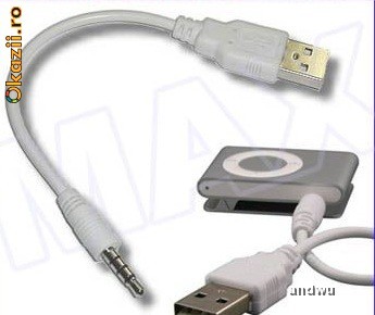 Vand cablu  Ipod shuffle 1th si 2th foto mare